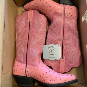 Ladies Twisted X pink boots